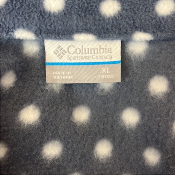 Columbia Polka Dot Fleece Pullover - Picture 10 of 11